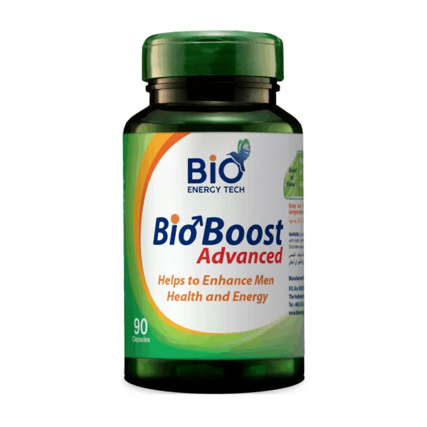 Bio Boost Advanced بايو بوست أدفانسد | مكمل غذائي طبيعي لتعزيز صحة الرجال والطاقة | 90 كبسولة | منتج حلال