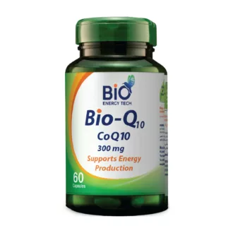 Bio-Q10 Coenzyme Q10 300 mg | Energy & Heart Support | 60 Capsules | Halal Certified